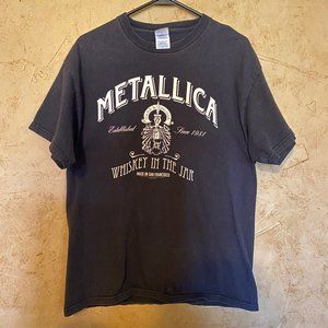 2005 Metallica T-shirt Large Light fade